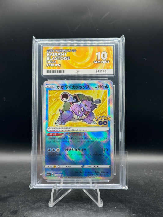 Radiant Blastoise 018 ACE 10