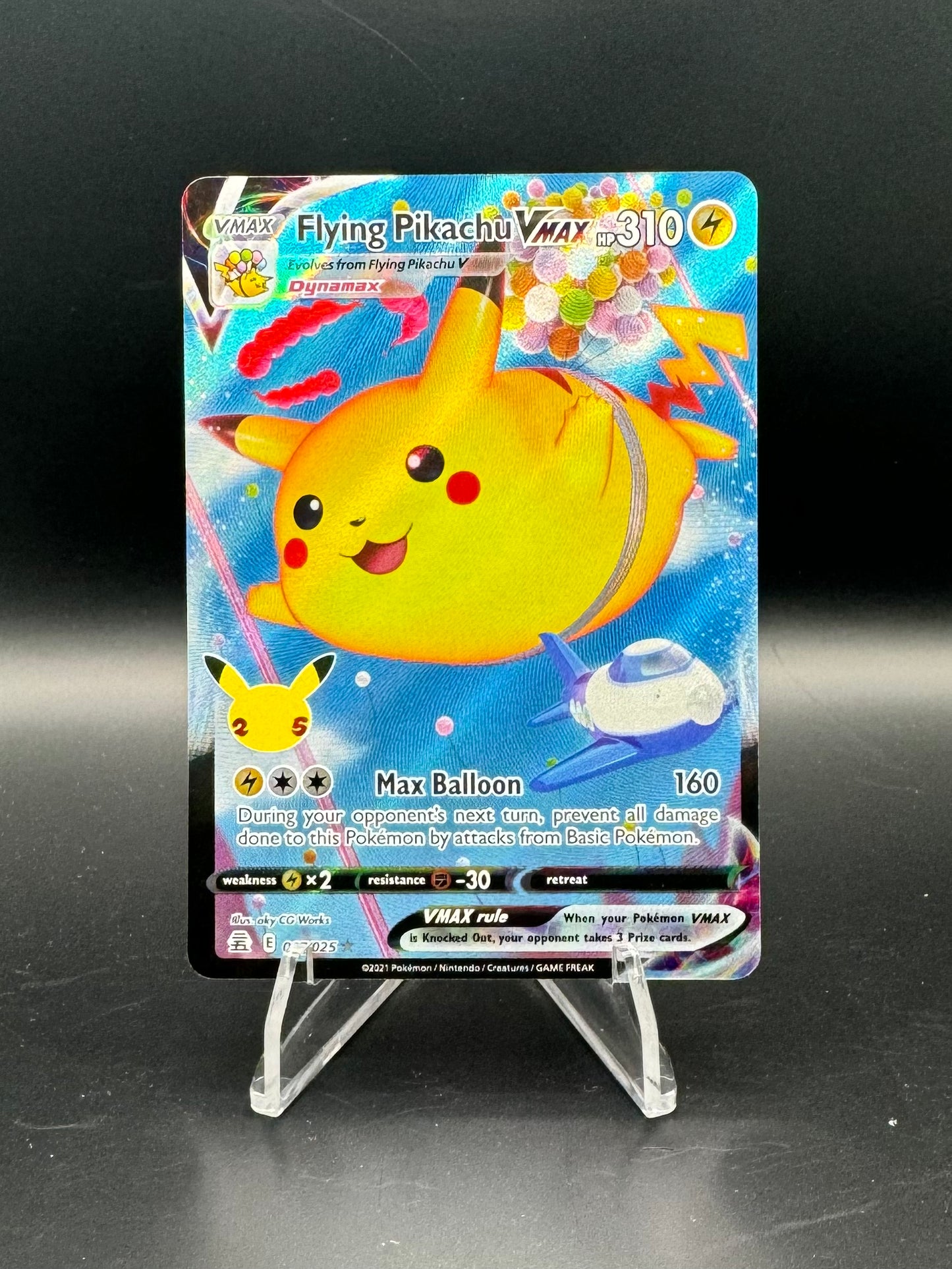 Flying Pikachu VMAX 007/025