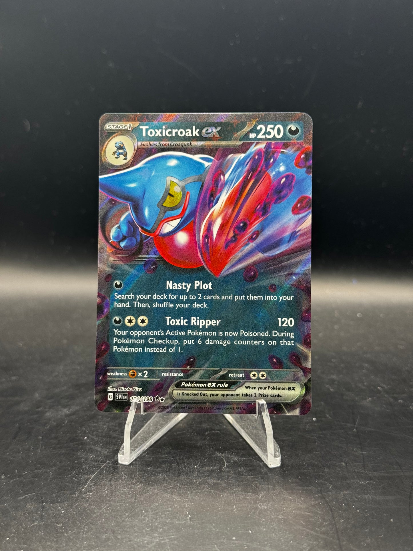 Toxicroak ex 131/198
